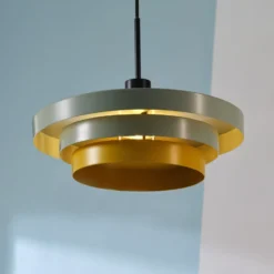 OSRAM Hängeleuchte Decor Layers, grün/gelb, Stahl, E27