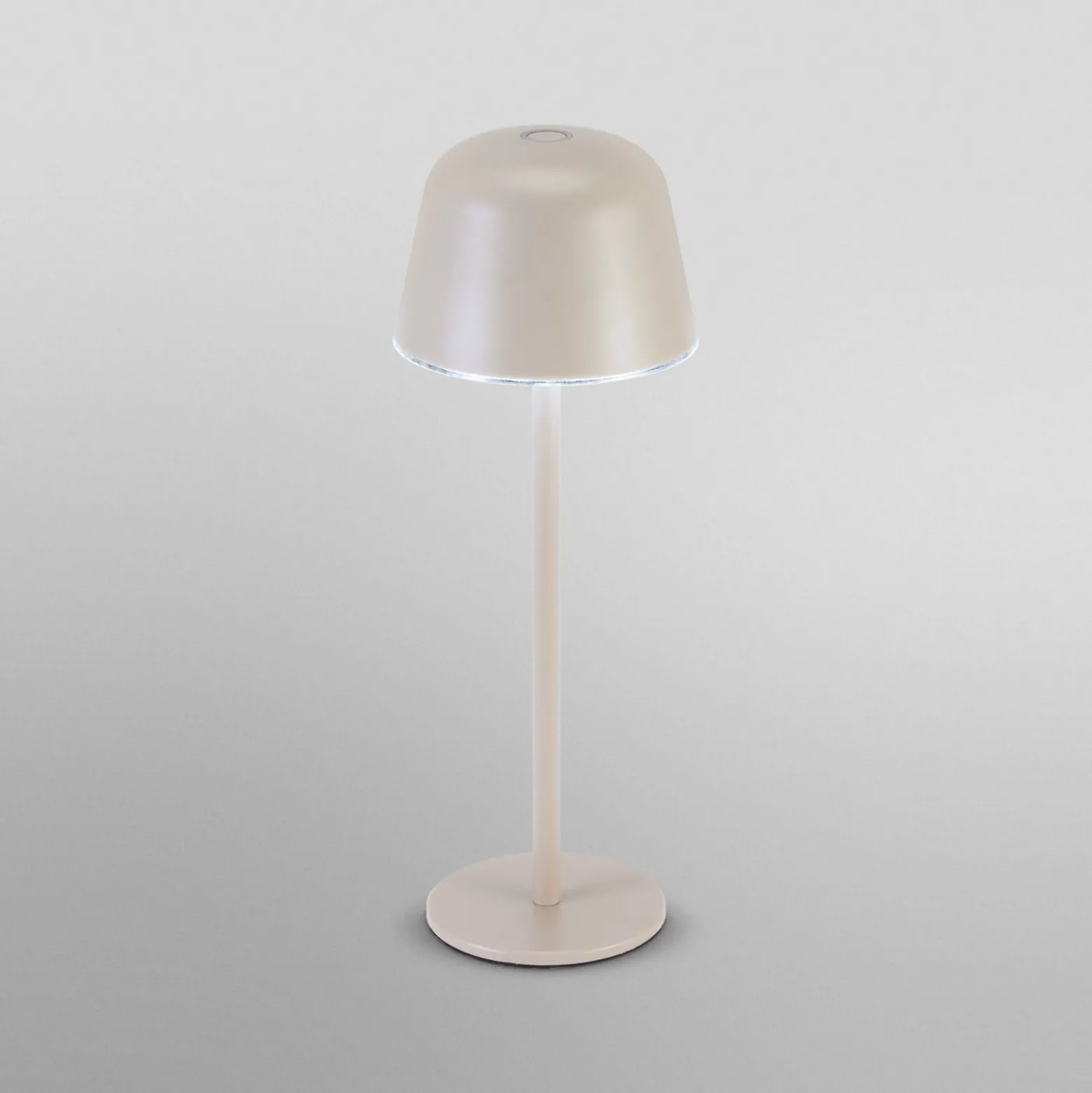 OSRAM LED-Akku-Tischlampe ENDURA STYLE, beige 30 cm IP44 CCT