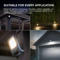 OSRAM LED-Außenstrahler ENDURA FLOOD, weiß 30 W 3.000 K IP65