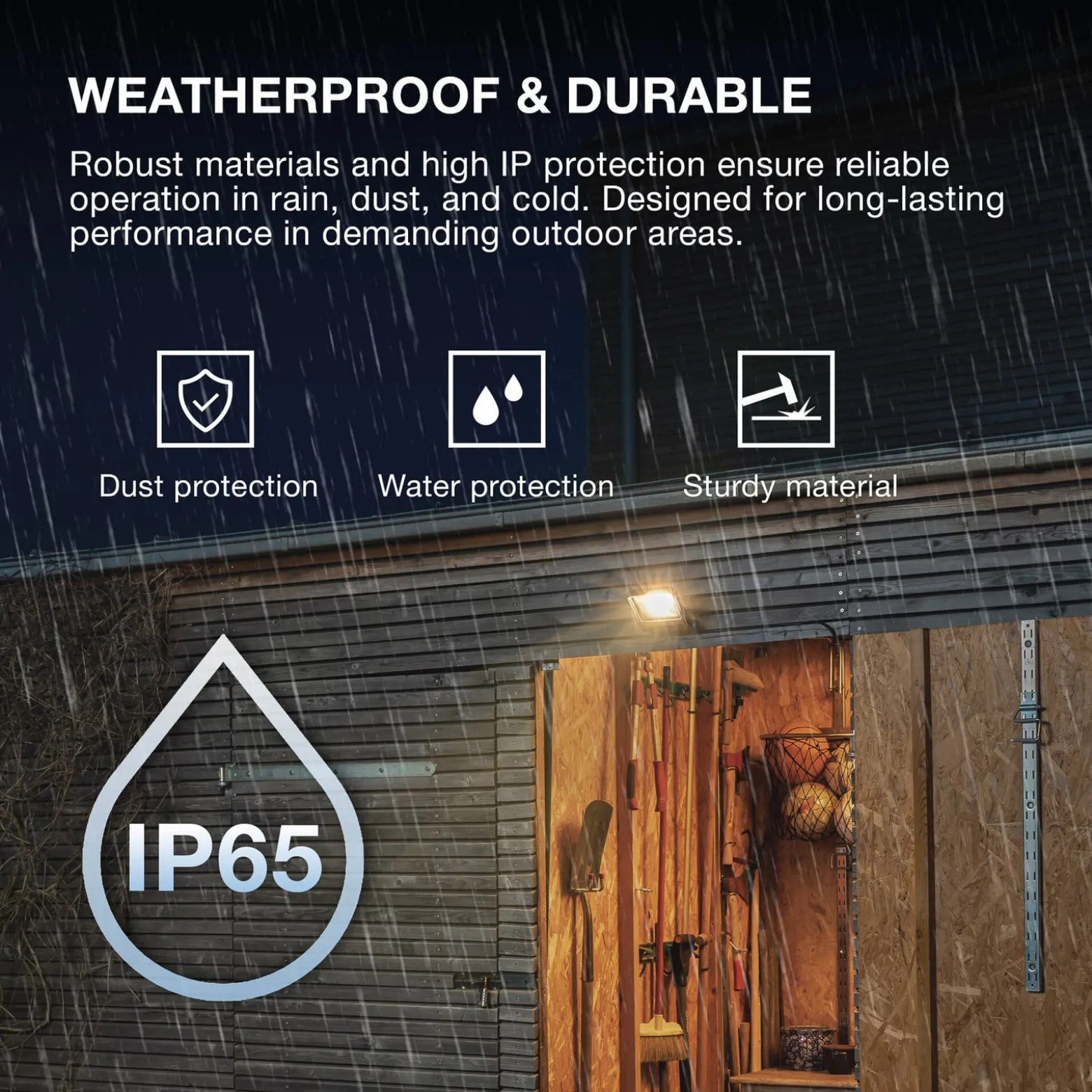 OSRAM LED-Außenstrahler ENDURA FLOOD, weiß 30 W 3.000 K IP65