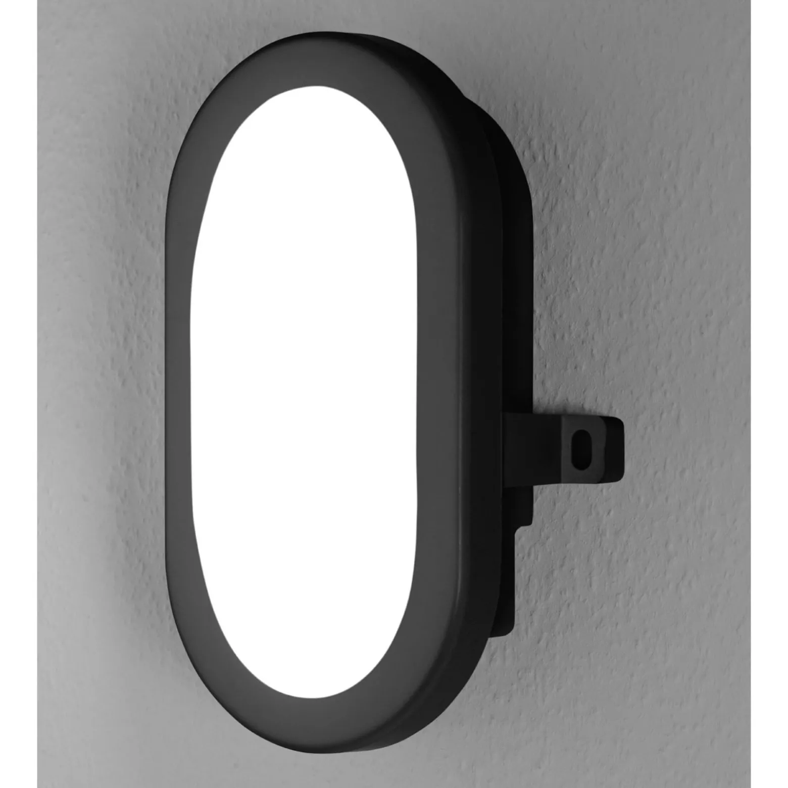 OSRAM LED-Außenwandlampe BULKHEAD schwarz 6W Kunststoff IP54