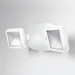 OSRAM LED-Außenwandstrahler DOUBLE, 2-flg., weiß, Batterie