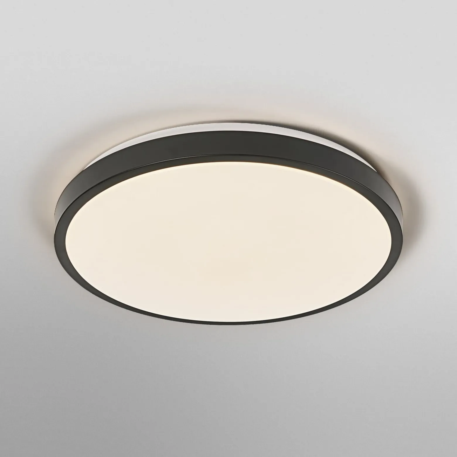 OSRAM LED-Deckenlampe ORBIS LONDON, schwarz, Ø 48 cm, Metall