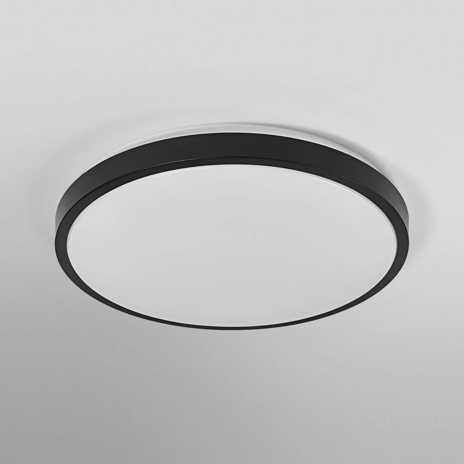 OSRAM LED-Deckenlampe ORBIS LONDON, schwarz, Ø 48 cm, Metall