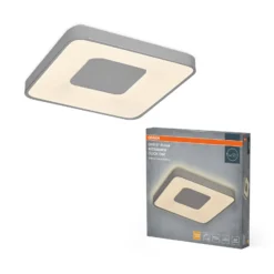 OSRAM LED-Deckenlampe ORBIS PIANA silber 49 x 49 cm clickdim