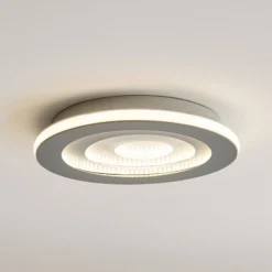 OSRAM LED-Deckenlampe ORBIS SPIRAL CENTRAL LIGHT Ø 51cm grau