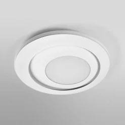 OSRAM LED-Deckenlampe ORBIS SPIRAL ROUND Ø 40cm weiß up/down