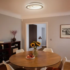 OSRAM LED-Deckenlampe ORBIS SPIRAL ROUND, Ø 51 cm, weiß 42 W