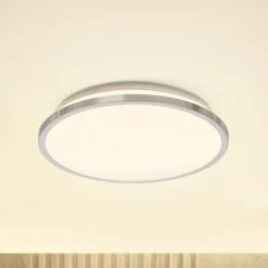 OSRAM LED-Deckenleuchte BATHROOM, chrom, Ø 30 cm, IP44, CCT