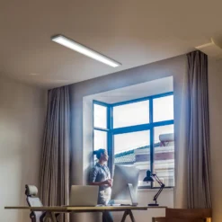 OSRAM LED-Deckenleuchte OFFICE LINE, weiß, 122 cm, Metall
