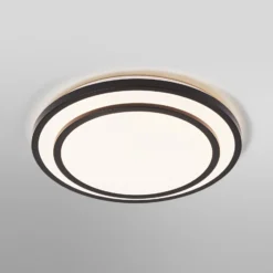 OSRAM LED-Deckenleuchte ORBIS BERLIN, schwarz Ø 39 cm Metall
