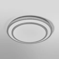 OSRAM LED-Deckenleuchte ORBIS BERLIN, silber, Ø 39 cm Metall
