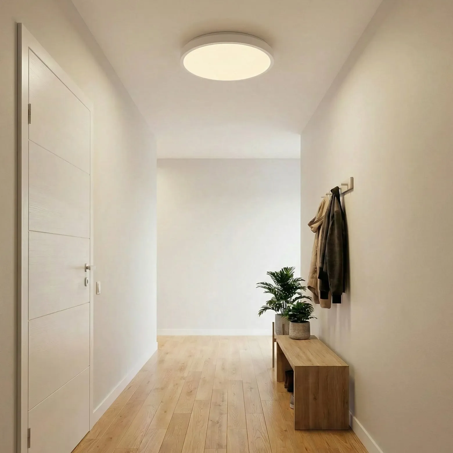 OSRAM LED-Deckenleuchte ORBIS LONDON, weiß, Ø 48 cm, Metall