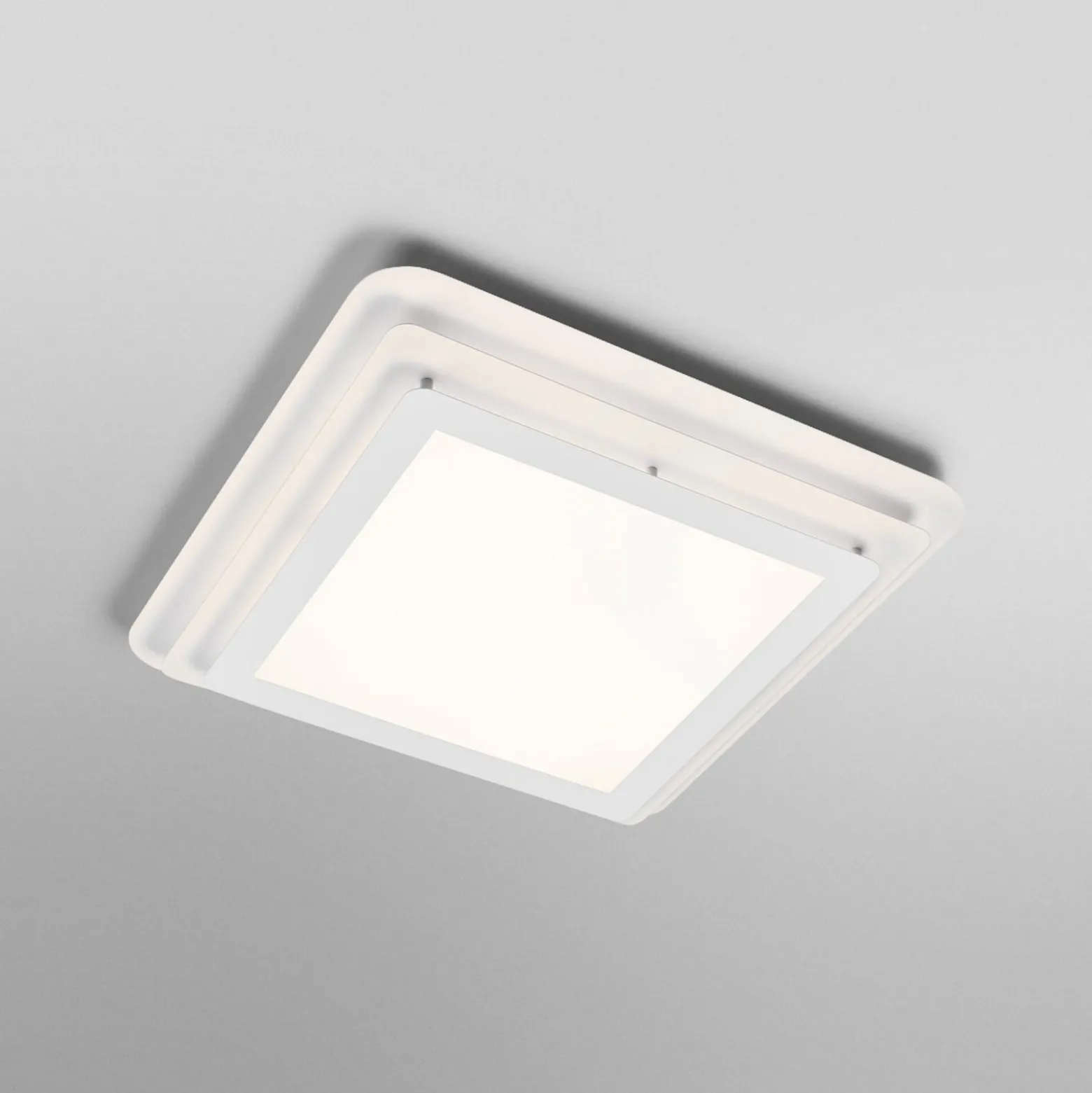 OSRAM LED-Deckenleuchte ORBIS SPIRAL LAYER, weiß, 45 x 45 cm