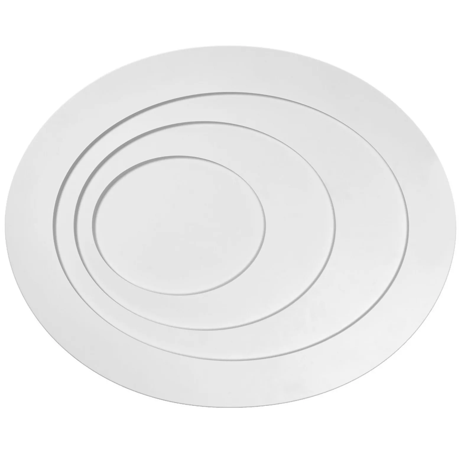 OSRAM LED-Deckenleuchte ORBIS SPIRAL OVAL, Ø 72 cm weiß 63 W