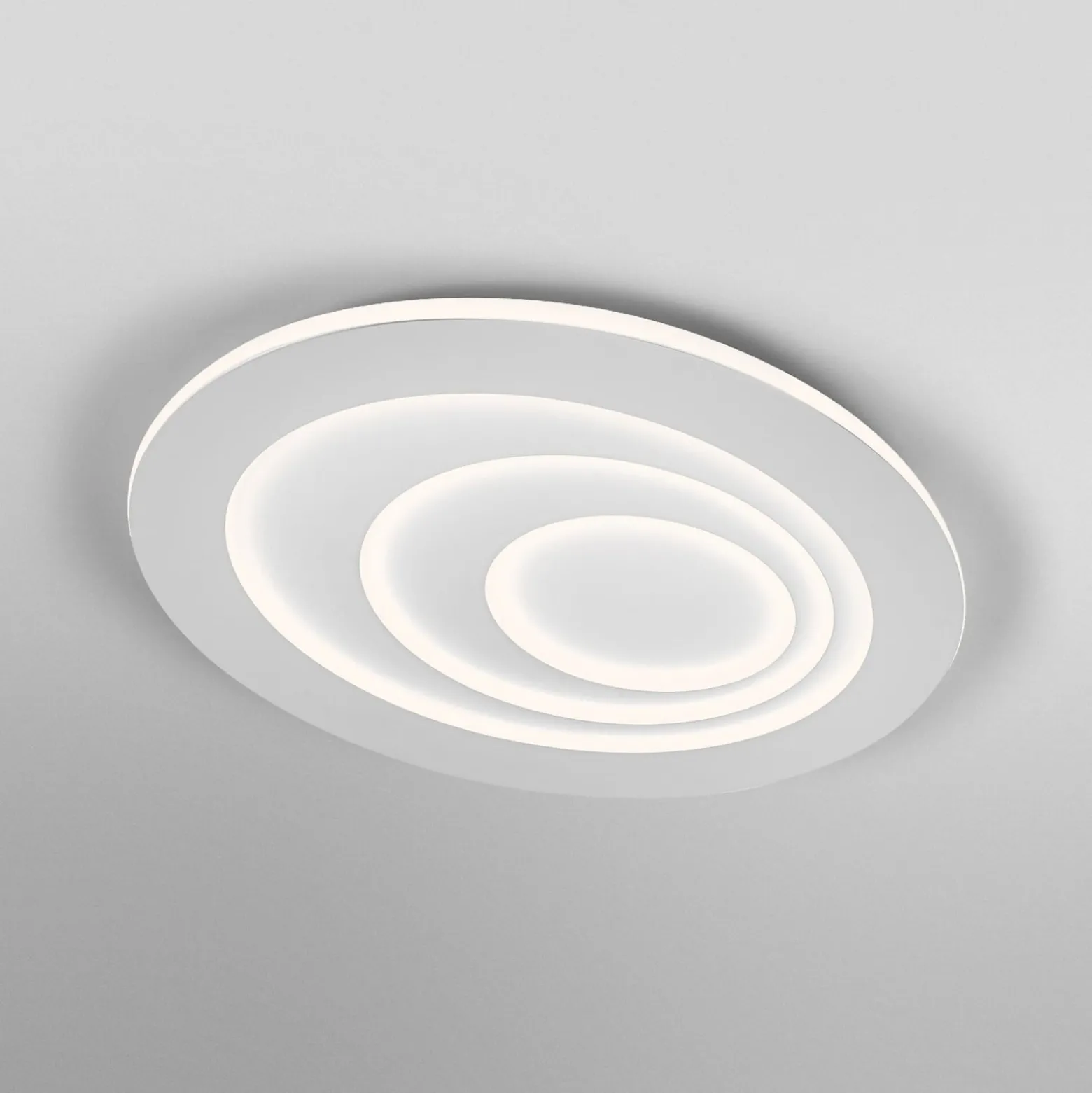 OSRAM LED-Deckenleuchte ORBIS SPIRAL OVAL, Ø 72 cm weiß 63 W