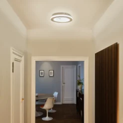 OSRAM LED-Deckenleuchte ORBIS SPIRAL OVAL, Ø 36 cm weiß 27 W