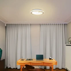 OSRAM LED-Deckenleuchte ORBIS SPIRAL OVAL, Ø 49 cm weiß 37 W