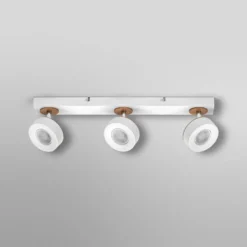 OSRAM LED-Deckenstrahler PLUTO, weiß, 3 Spots Metall 3.000 K