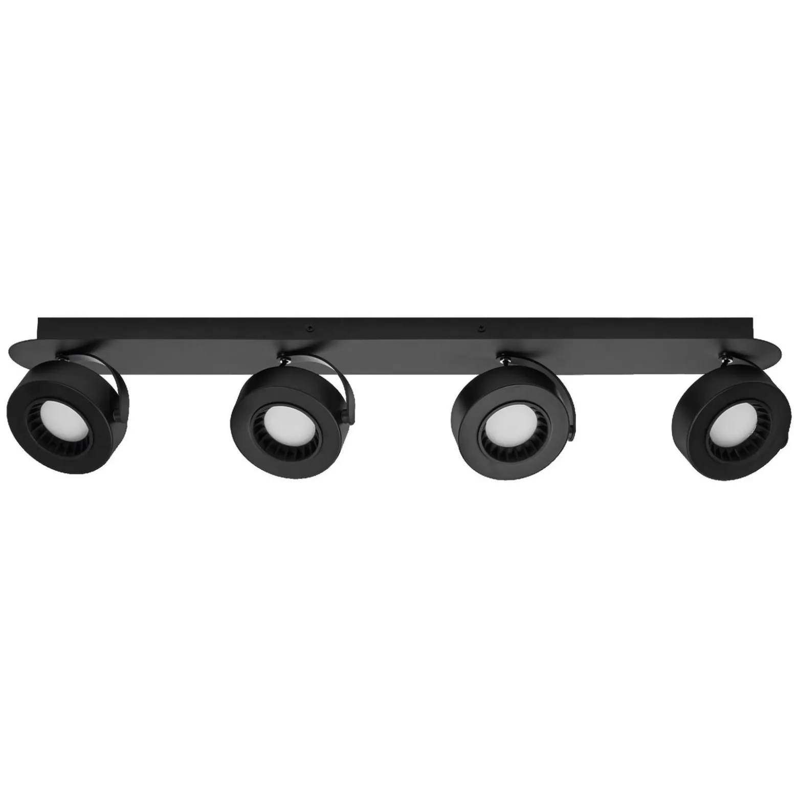 OSRAM LED-Deckenstrahler VENUS schwarz 4-flg. Metall 3.000 K