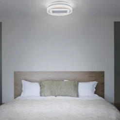 OSRAM LED-Deckenventilator GRILL, Ø 50 cm weiß Fernbedienung
