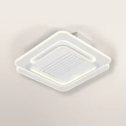 OSRAM LED-Deckenventilator GRILL 55x55 cm weiß Fernbedienung