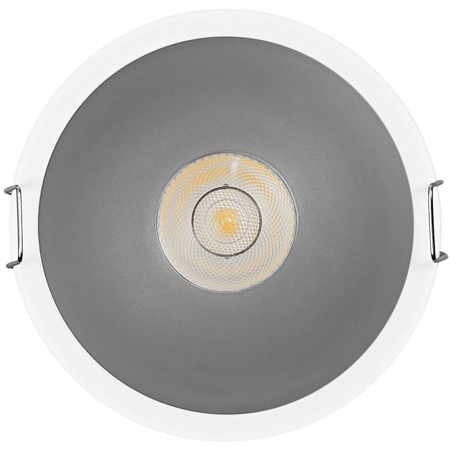 OSRAM LED-Einbauspot TWIST, weiß/silber, 840 Ø 9,3 cm Metall