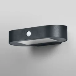 OSRAM LED-Sensor-Wandlampe ENDURA STYLE SOLAR OVAL 20 cm 830