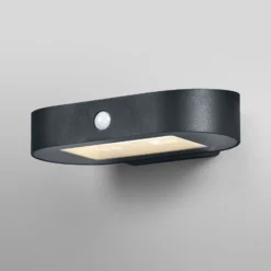 OSRAM LED-Sensor-Wandlampe ENDURA STYLE SOLAR OVAL 20 cm 830