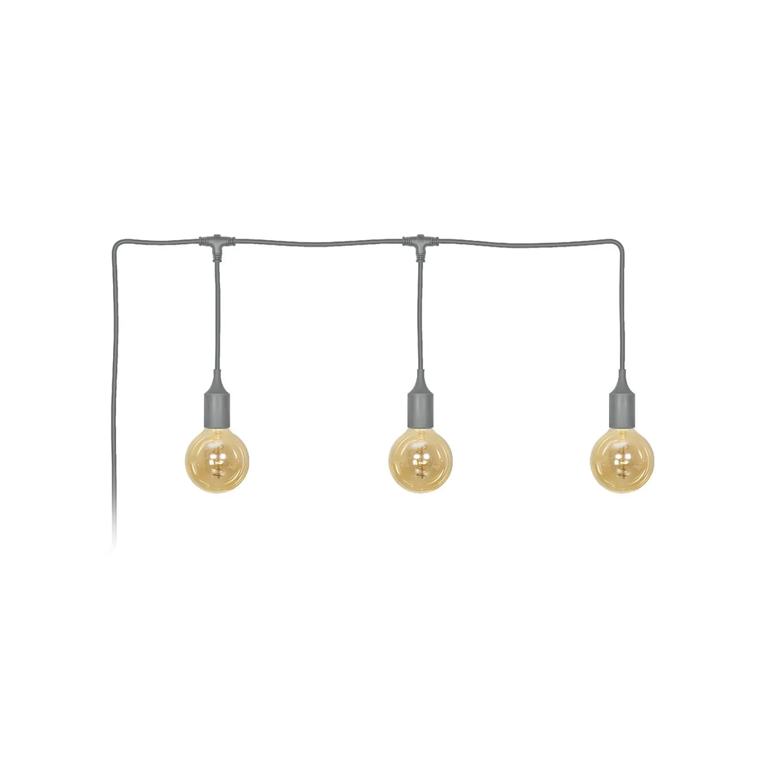 OSRAM Lichterkette ENDURA DECOR, grau, 7 m, 3-flammig, IP44