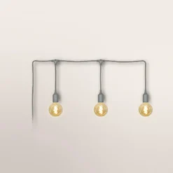 OSRAM Lichterkette ENDURA DECOR, grau, 7 m, 3-flammig, IP44