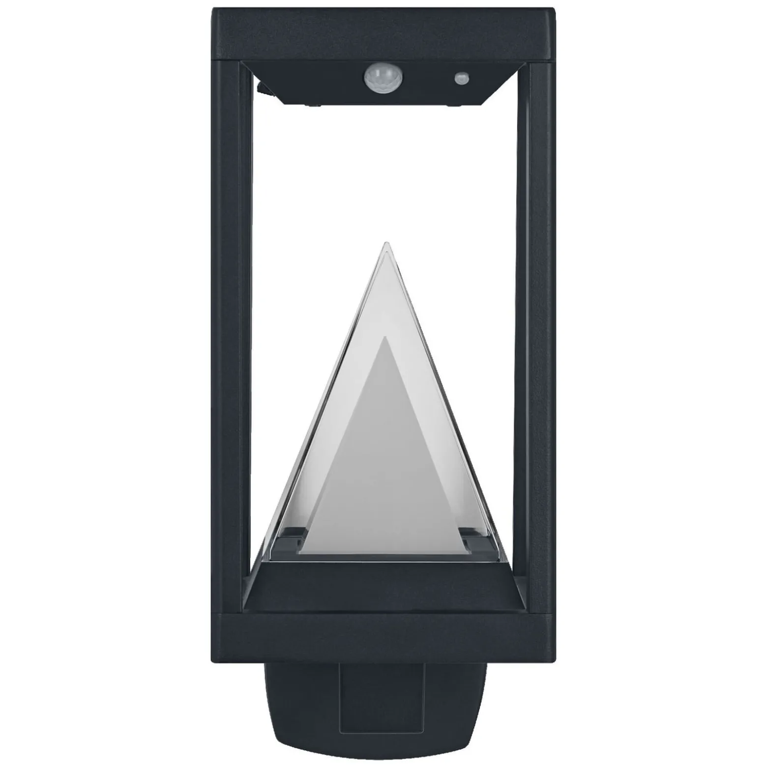 OSRAM SMART+ LED-Solar-Außenwandleuchte ALPS, schwarz Sensor