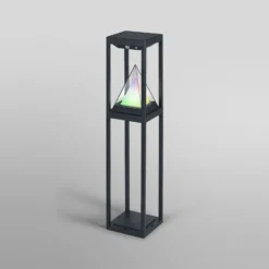 OSRAM SMART+ LED-Solar-Wegeleuchte ALPS, schwarz Sensor IP44