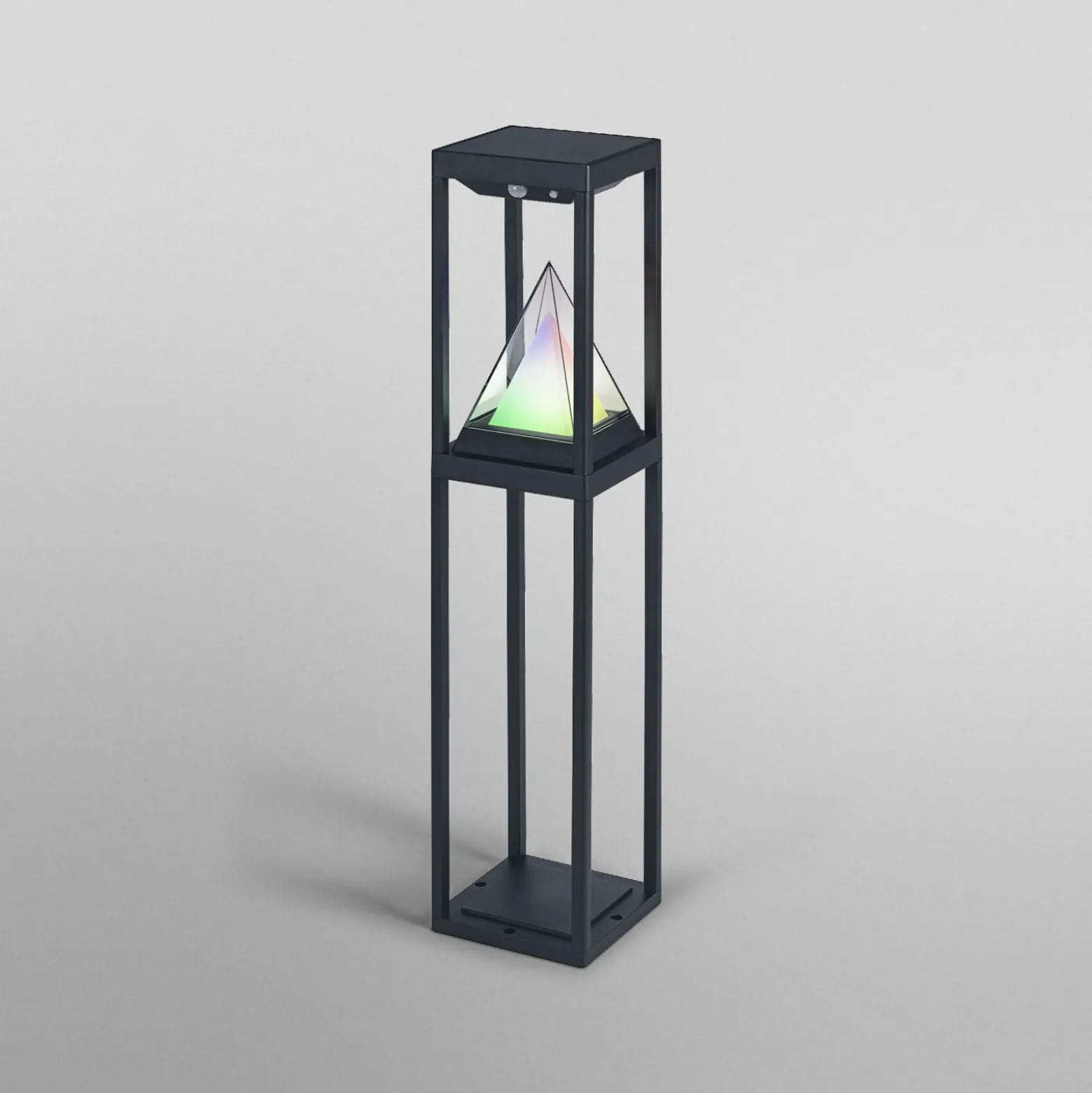 OSRAM SMART+ LED-Solar-Wegeleuchte ALPS, schwarz Sensor IP44