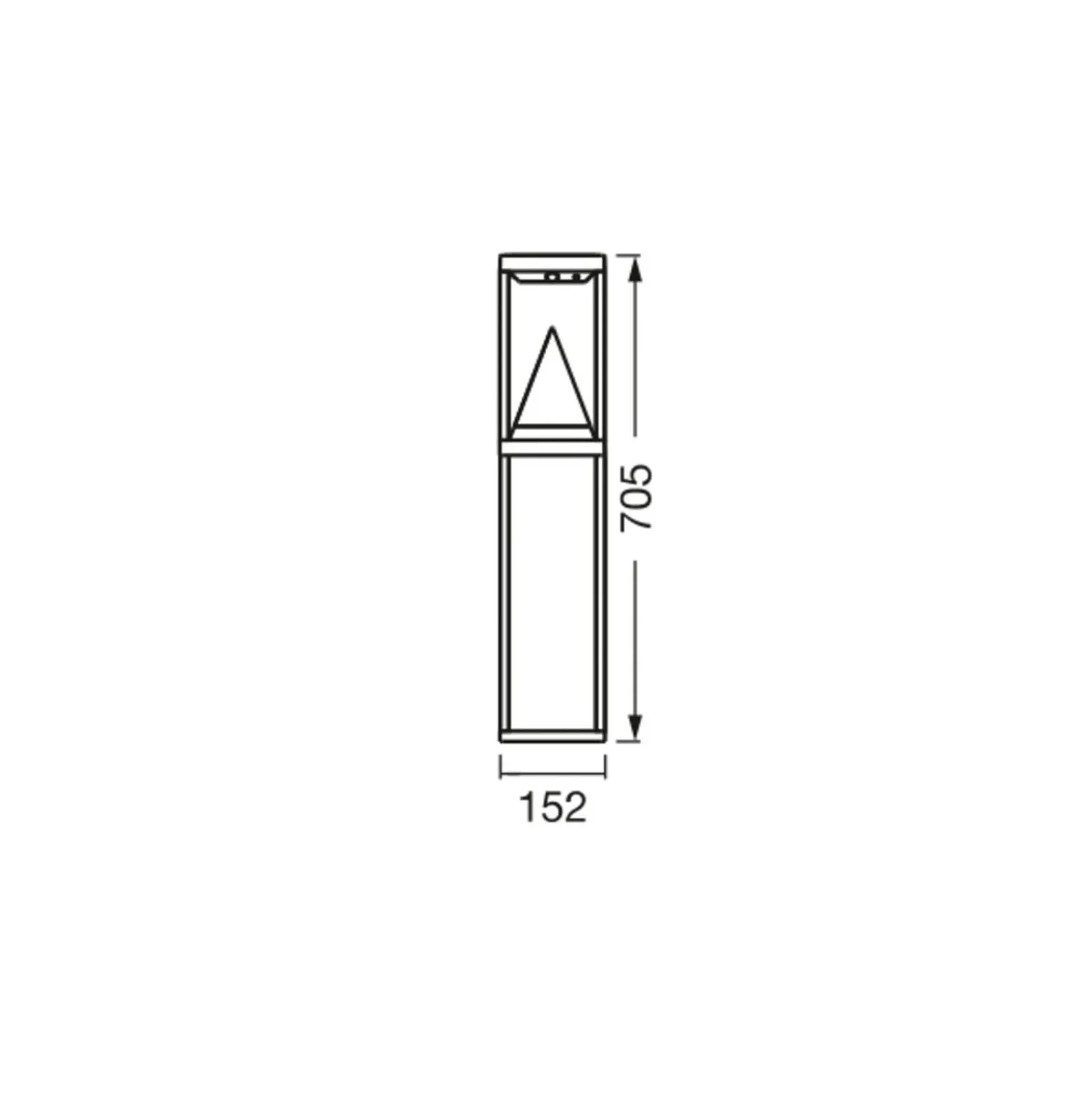 OSRAM SMART+ LED-Solar-Wegeleuchte ALPS, schwarz Sensor IP44