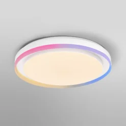OSRAM SMART+ WiFi Deckenlampe ORBIS ZEST, weiß 50 cm RGB CCT