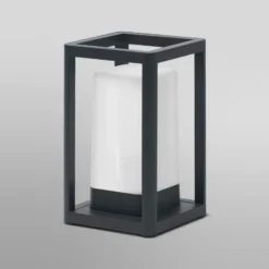 OSRAM SMART+ WiFi LED-Akku-Tischlampe FRAME, dunkelgrau IP44