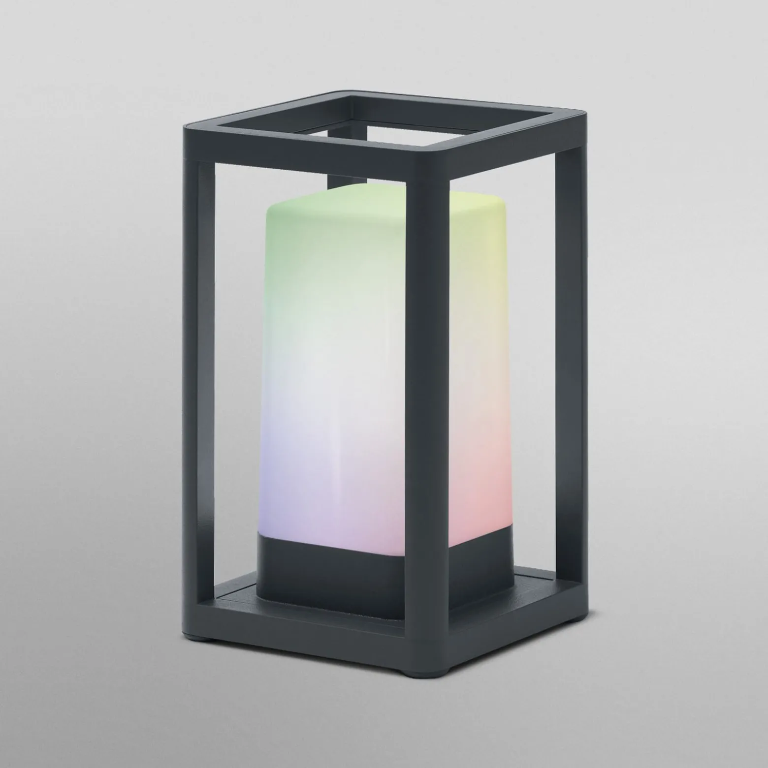 OSRAM SMART+ WiFi LED-Akku-Tischlampe FRAME, dunkelgrau IP44