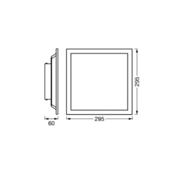 OSRAM SMART+ WiFi LED-Panel PLANON MAGIC, weiß 30 cm RGB CCT