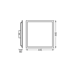 OSRAM SMART+ WiFi LED-Panel PLANON MAGIC, weiß 45 cm RGB CCT