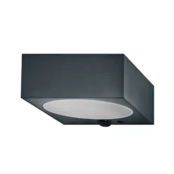 OSRAM Solar-Wandlampe ENDURA STYLE DOWN, grau, Sensor, IP65