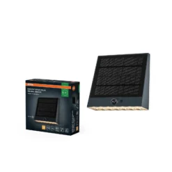 OSRAM Solar-Wandleuchte ENDURA STYLE FIN, grau, Sensor, IP54