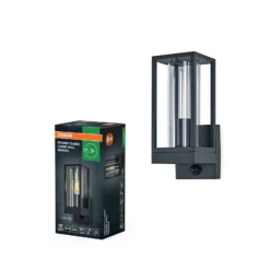 OSRAM Wandlampe ENDURA CLASSIC FRAME, Sensor dunkelgrau IP54