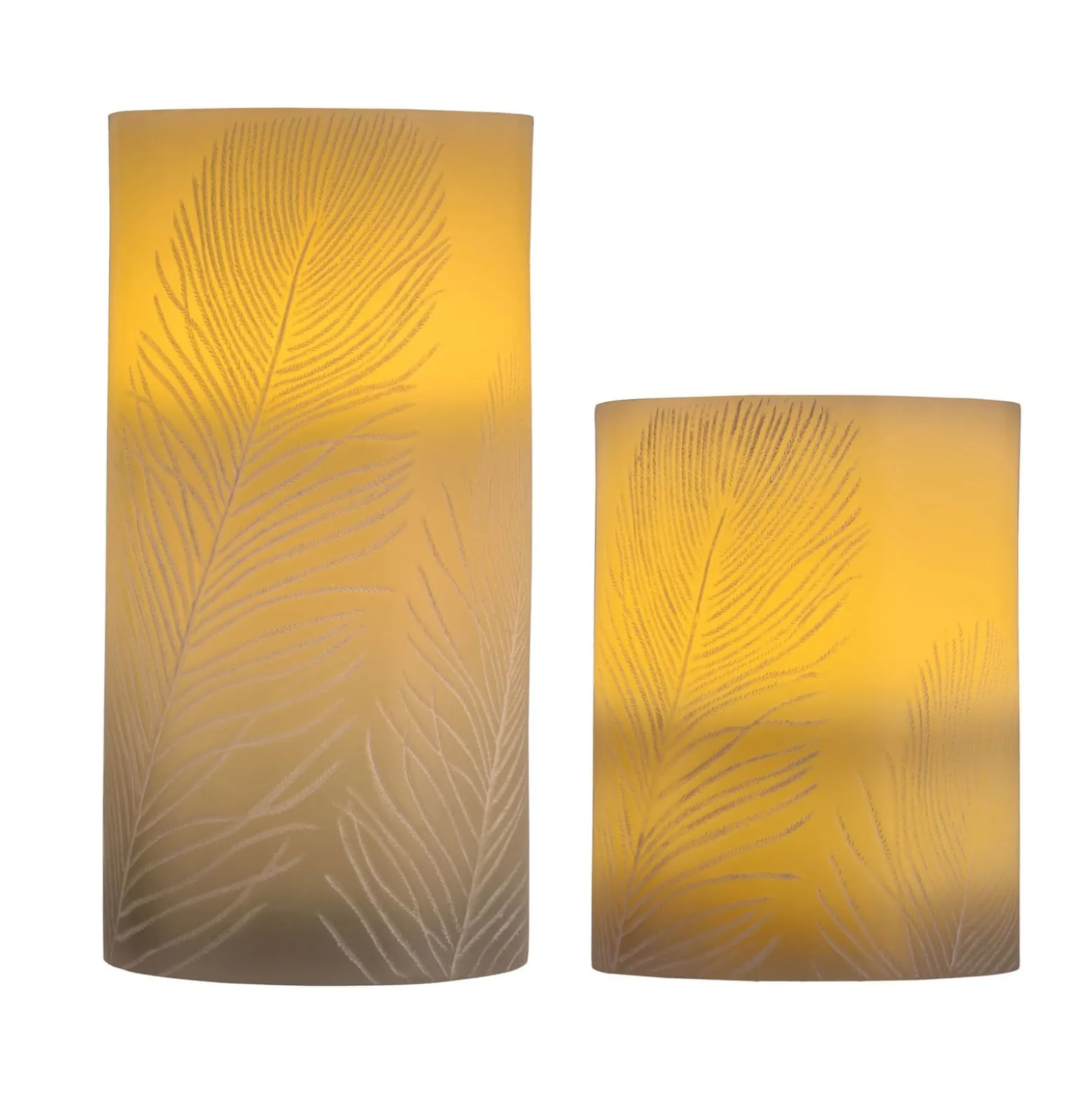 Pauleen Cosy Feather Candle LED-Kerze 2er Set