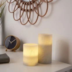 Pauleen Cosy Feather Candle LED-Kerze 2er Set