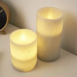 Pauleen Cosy Feather Candle LED-Kerze 2er Set