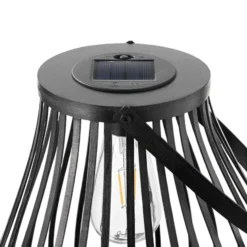 Pauleen LED-Solartischlampe SUNSHINE SPARK schwarz 34cm IP44