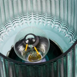 Pauleen Pretty Glamour E27-LED türkis/messing