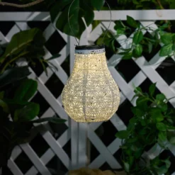 Pauleen Sunshine Blaze LED-Solar-Dekolampe weiß 2x