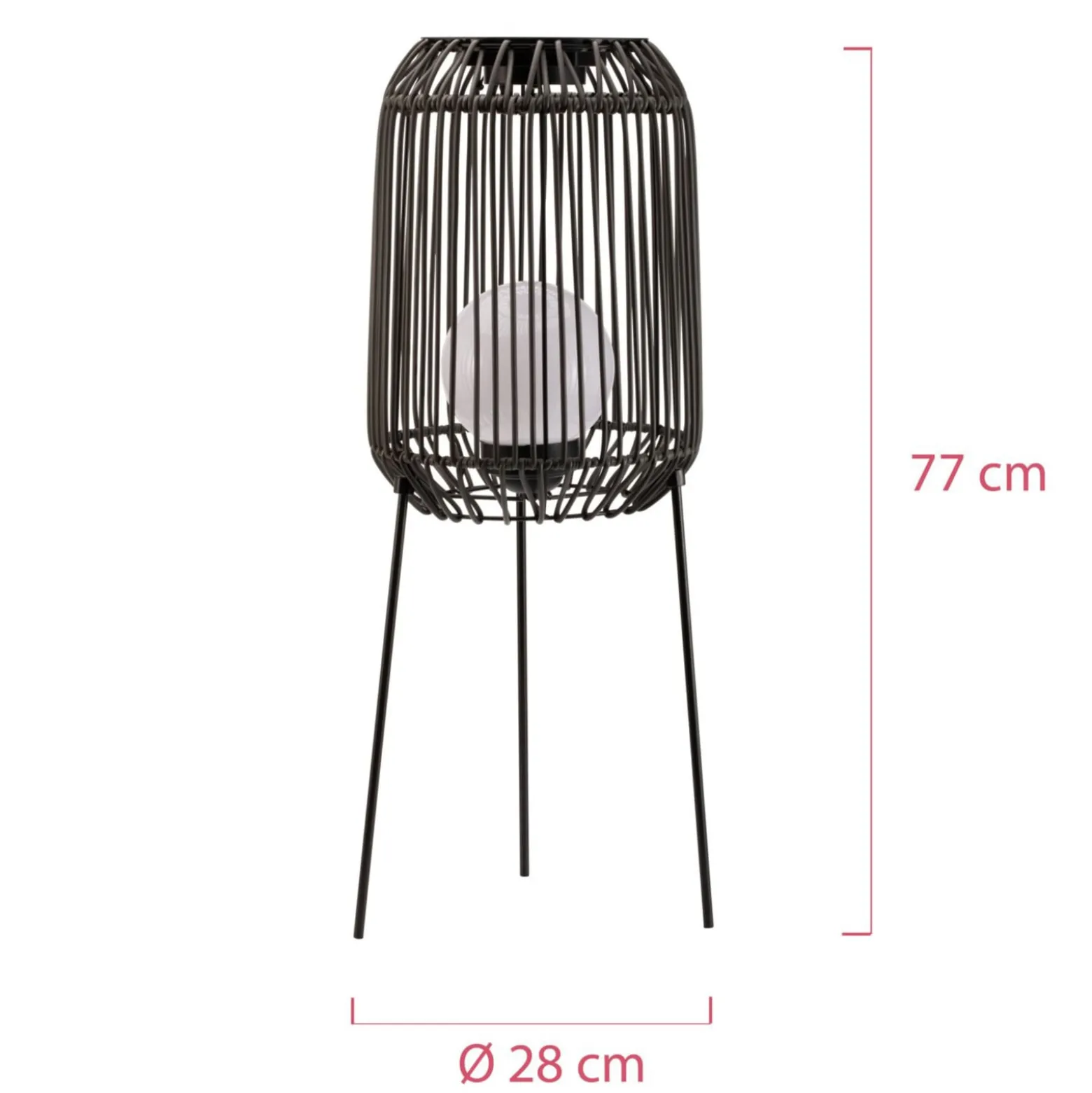 Pauleen Sunshine Coziness LED-Solar-Stehleuchte